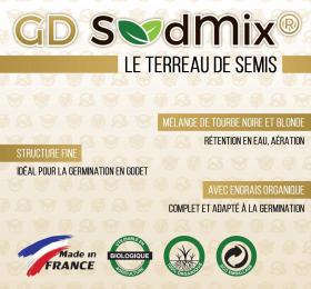 Terreau de semis -Gd SeedMix® - UAB - 2,5L-GUANODIFF